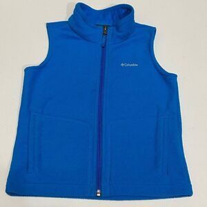 Columbia Sportswear Company | Blue Fleece Sleeveless Vest | Toddler Size 4T